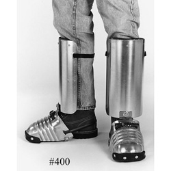 Ellwood 402-5.5 Aluminum Foot-Shin Guards 1 PAIR