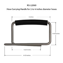 The Rookie RS-12060 Hose Carrying Handle ( 1 to 4 inches)