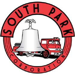 South Park FB1210-H FIRE BELL WITH EAGLE AND HANGING MOUNT Fire bells