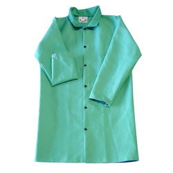 Chicago Protective 601-GR 40" Green FR Cotton Jacket