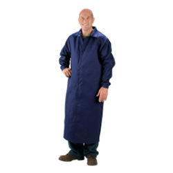 Chicago Protective 603-MP10N 50" Coat, 10 oz. Marlan Plus Navy