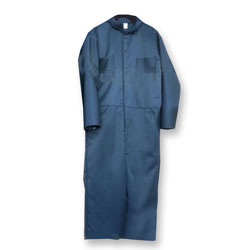 Chicago Protective 605-FR9B Navy Vinex Coverall - Flame Resistant